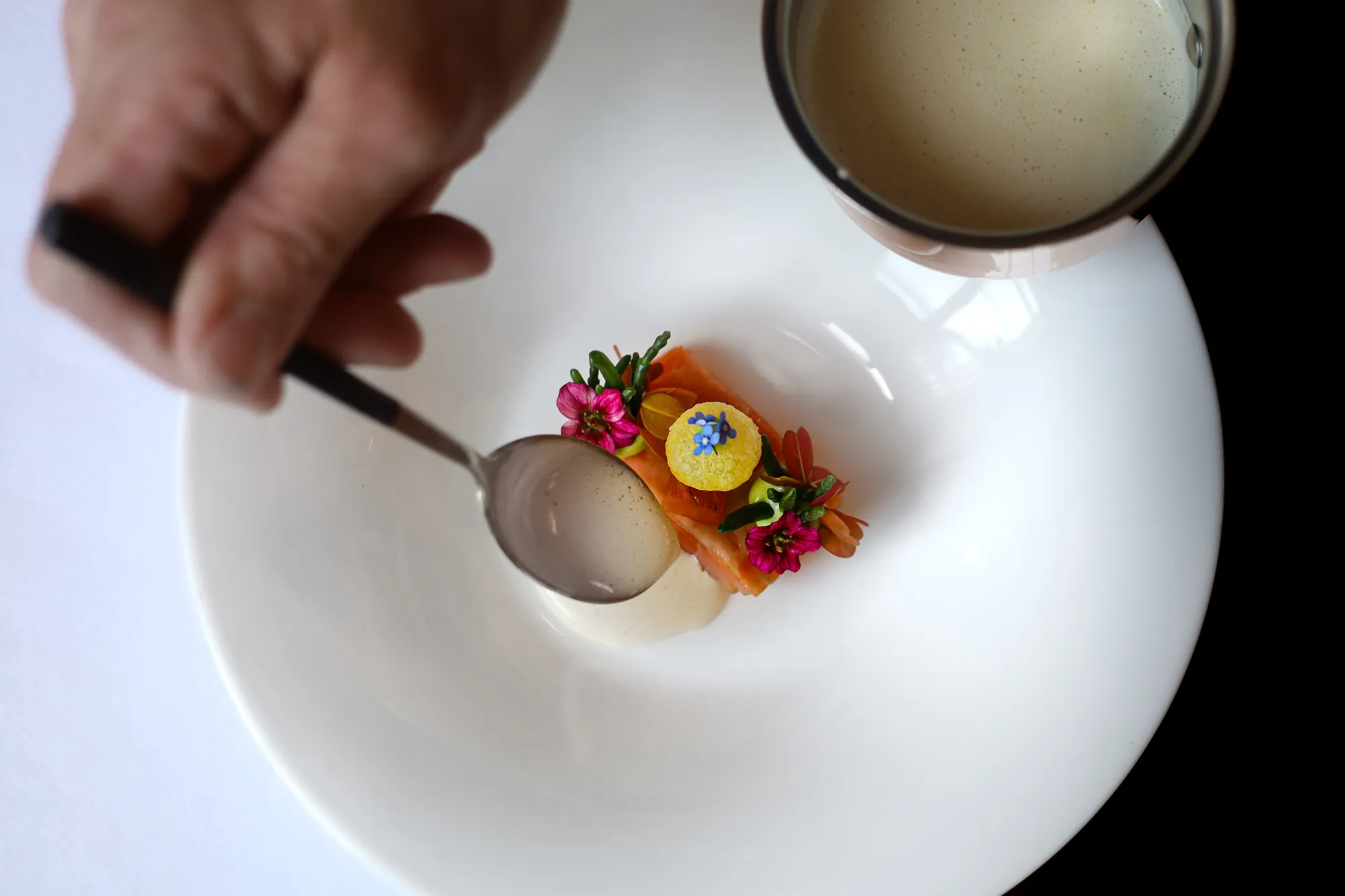 Opmaak gerecht restaurant Karel 5